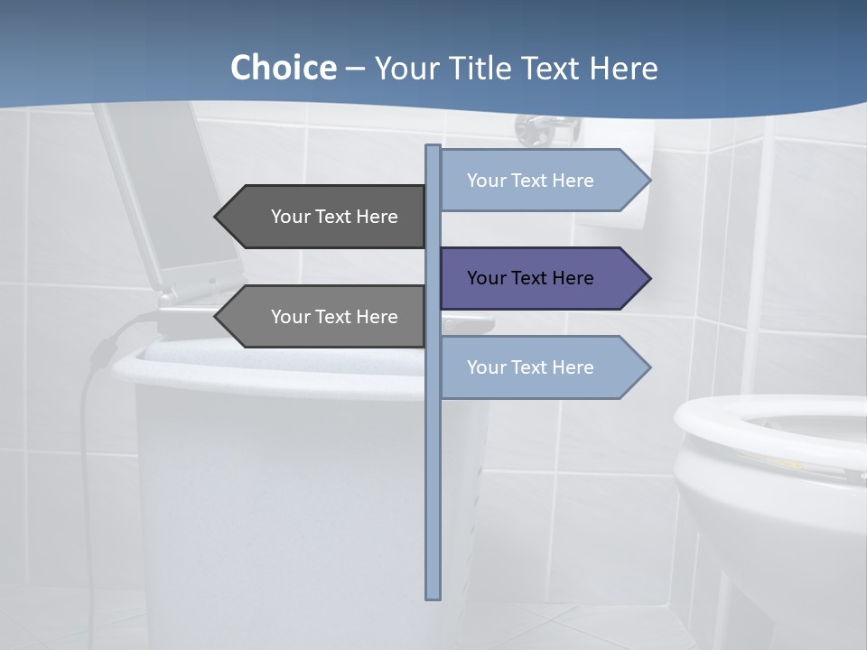 Laptop Terminal Modern PowerPoint Template