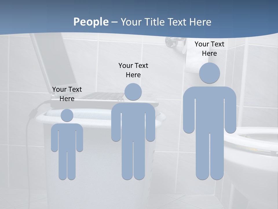 Laptop Terminal Modern PowerPoint Template