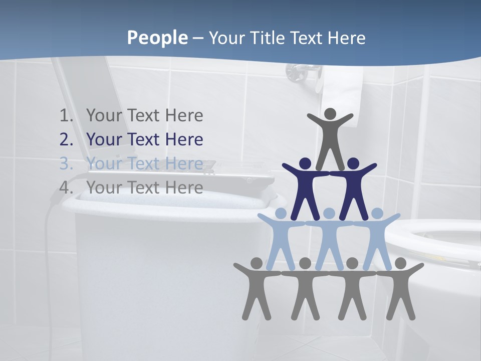 Laptop Terminal Modern PowerPoint Template