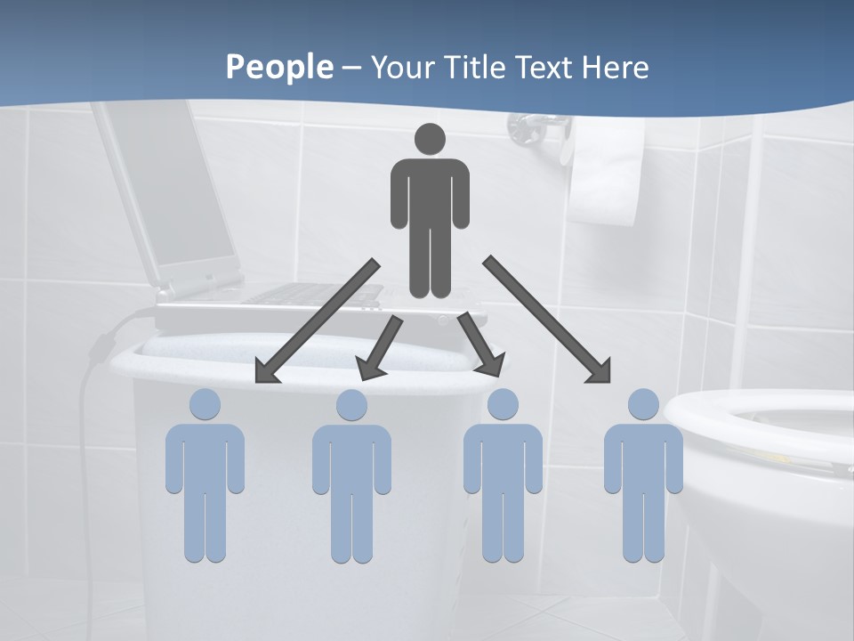 Laptop Terminal Modern PowerPoint Template