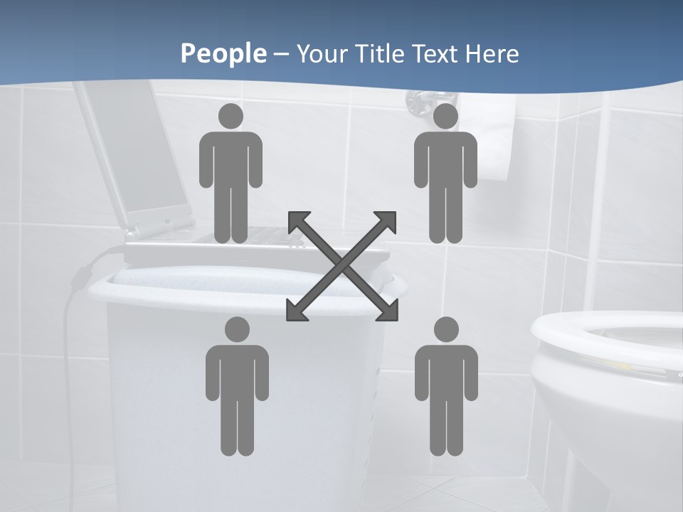 Laptop Terminal Modern PowerPoint Template