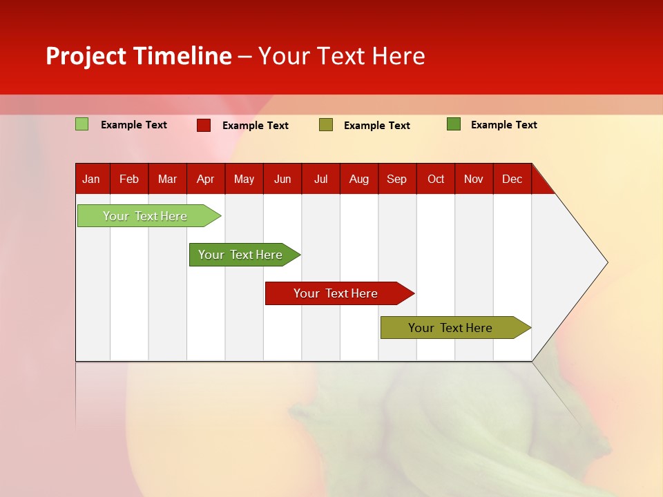 Freshness Isolated Paprika PowerPoint Template