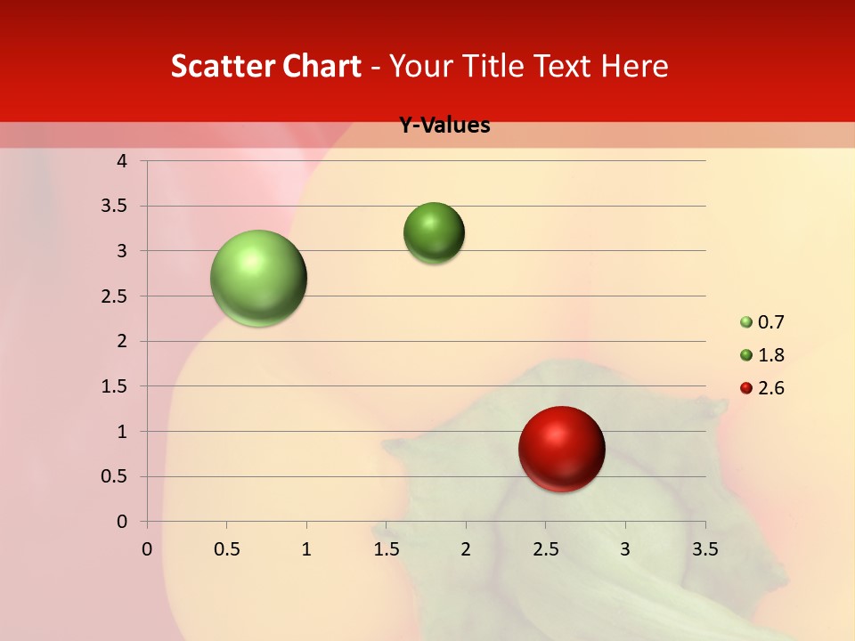 Freshness Isolated Paprika PowerPoint Template