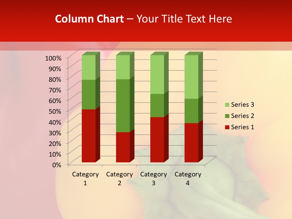 Freshness Isolated Paprika PowerPoint Template