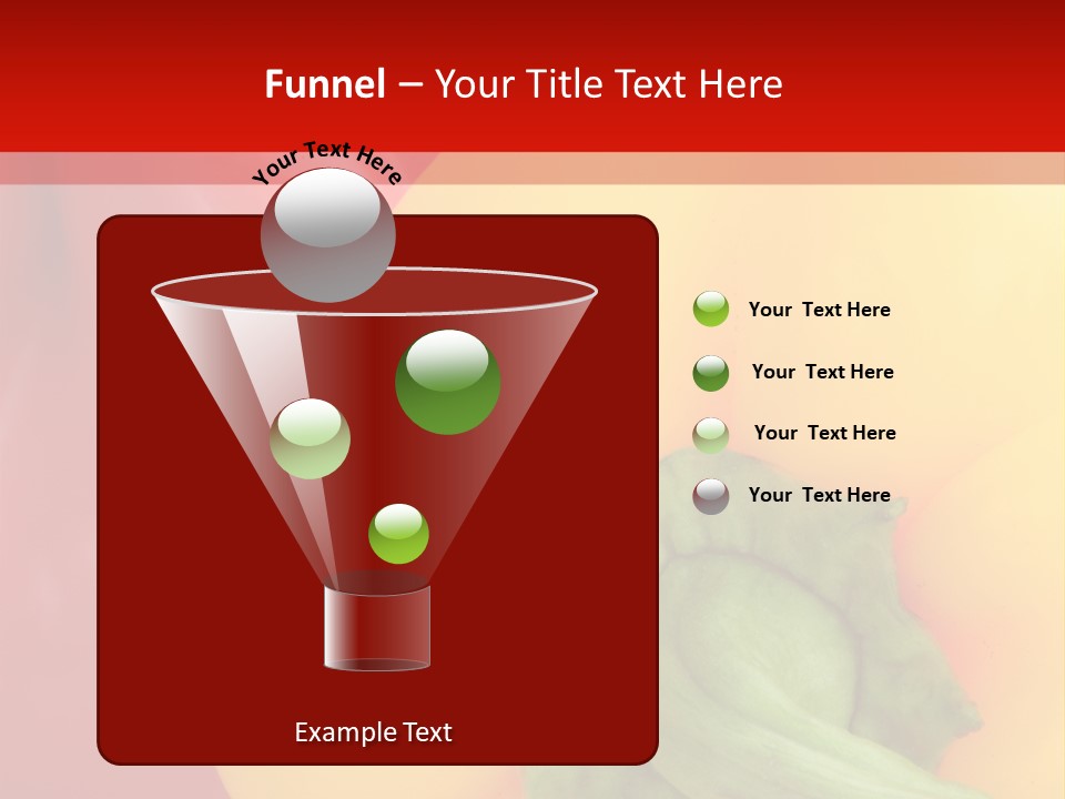 Freshness Isolated Paprika PowerPoint Template