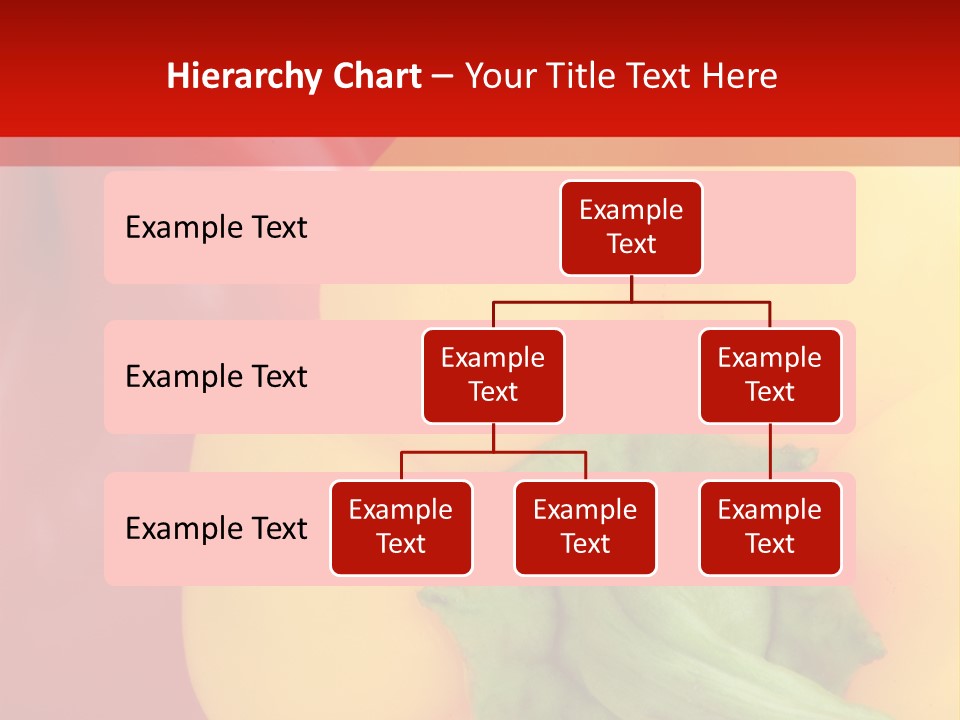 Freshness Isolated Paprika PowerPoint Template