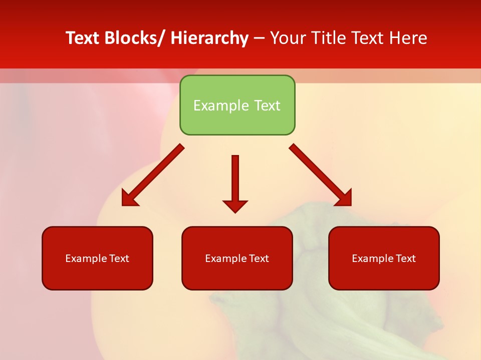 Freshness Isolated Paprika PowerPoint Template