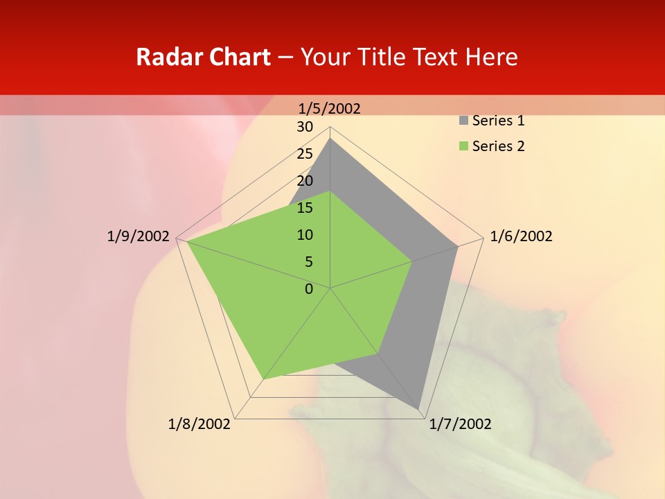 Freshness Isolated Paprika PowerPoint Template