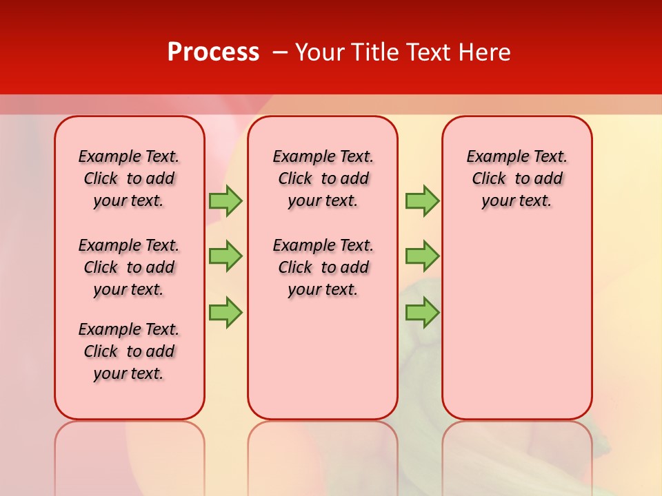 Freshness Isolated Paprika PowerPoint Template