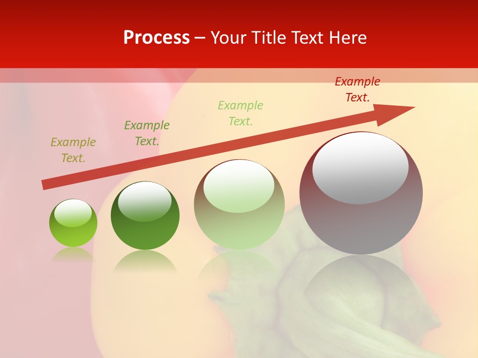 Freshness Isolated Paprika PowerPoint Template