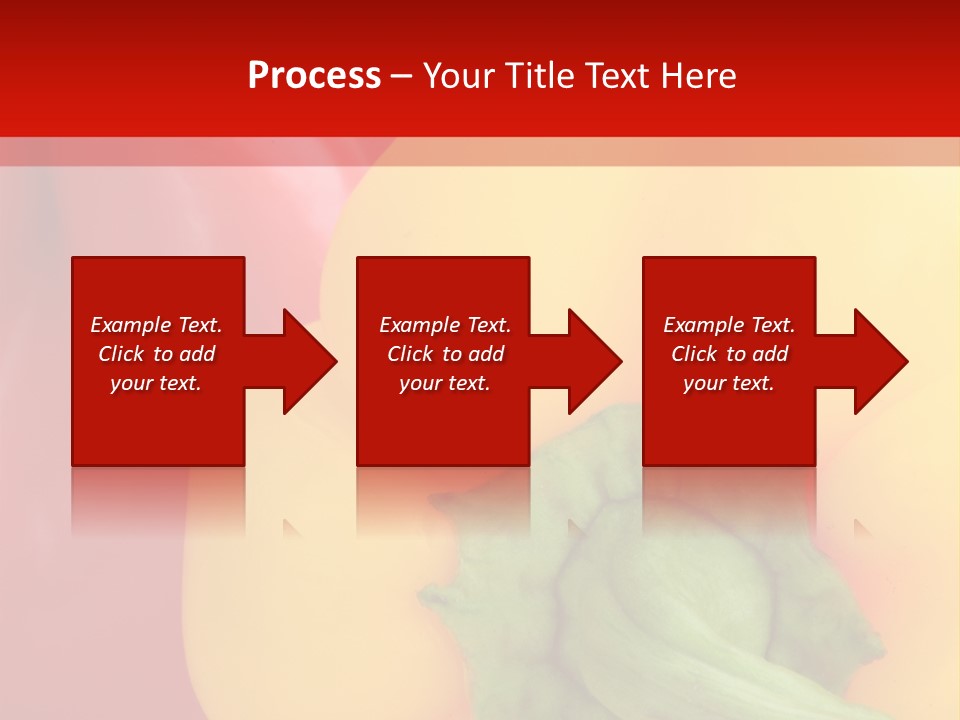 Freshness Isolated Paprika PowerPoint Template
