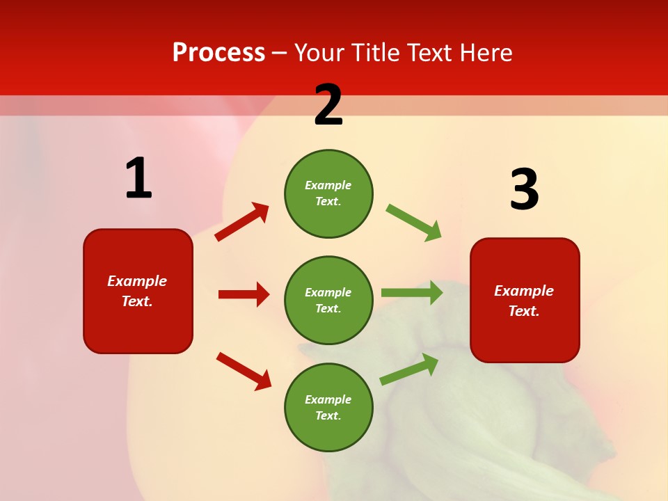 Freshness Isolated Paprika PowerPoint Template
