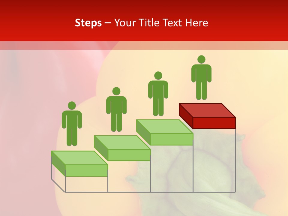 Freshness Isolated Paprika PowerPoint Template