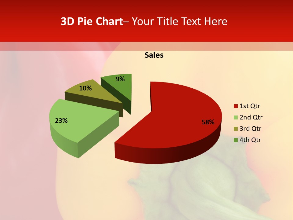 Freshness Isolated Paprika PowerPoint Template
