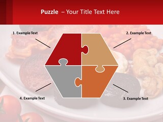 Eat Bacon Sausage PowerPoint Template