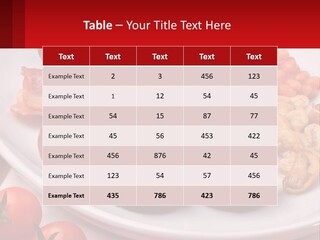 Eat Bacon Sausage PowerPoint Template