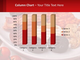 Eat Bacon Sausage PowerPoint Template
