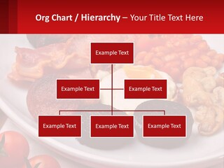 Eat Bacon Sausage PowerPoint Template