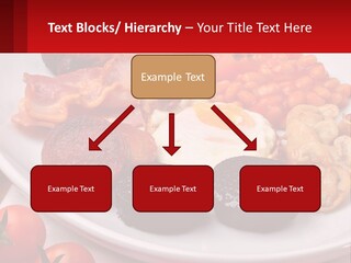 Eat Bacon Sausage PowerPoint Template