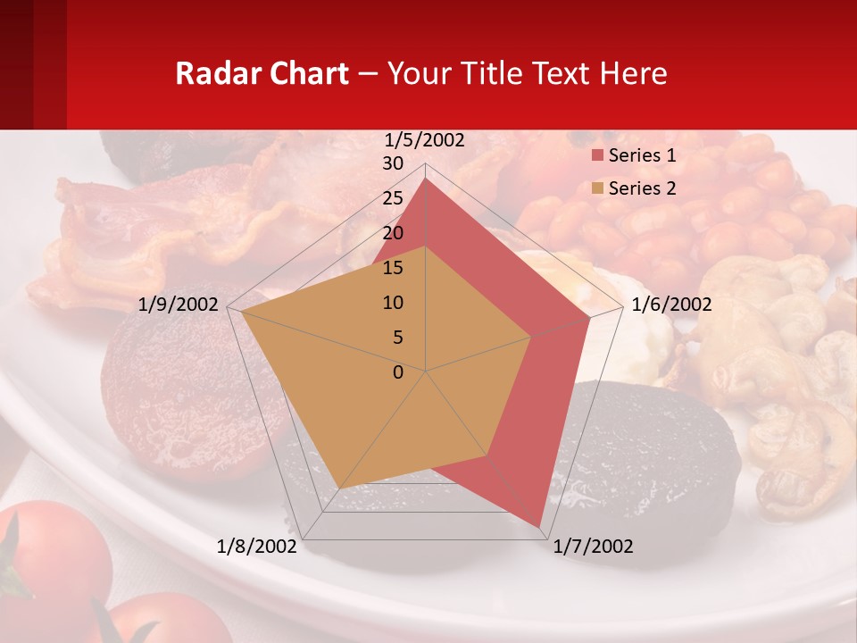 Eat Bacon Sausage PowerPoint Template