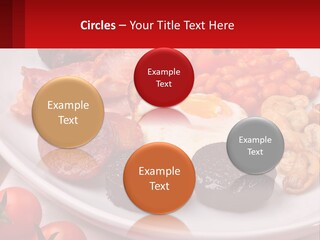 Eat Bacon Sausage PowerPoint Template