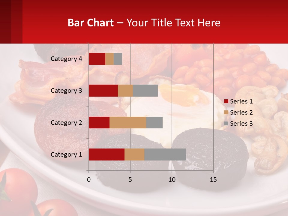 Eat Bacon Sausage PowerPoint Template
