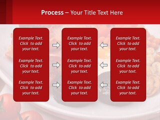 Eat Bacon Sausage PowerPoint Template