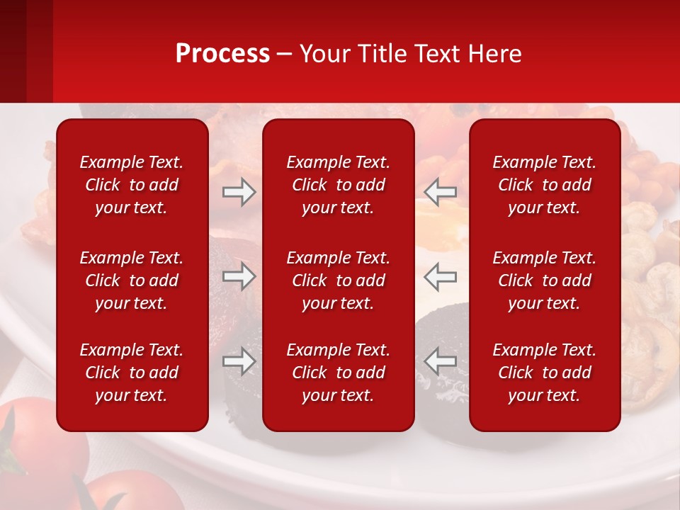 Eat Bacon Sausage PowerPoint Template