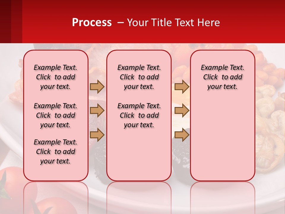 Eat Bacon Sausage PowerPoint Template