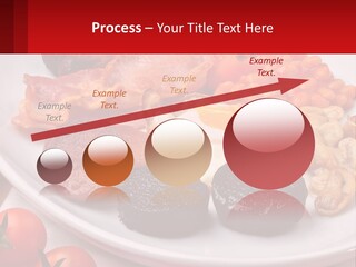 Eat Bacon Sausage PowerPoint Template