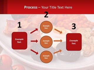 Eat Bacon Sausage PowerPoint Template