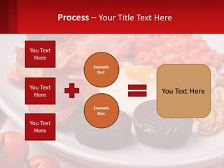 Eat Bacon Sausage PowerPoint Template
