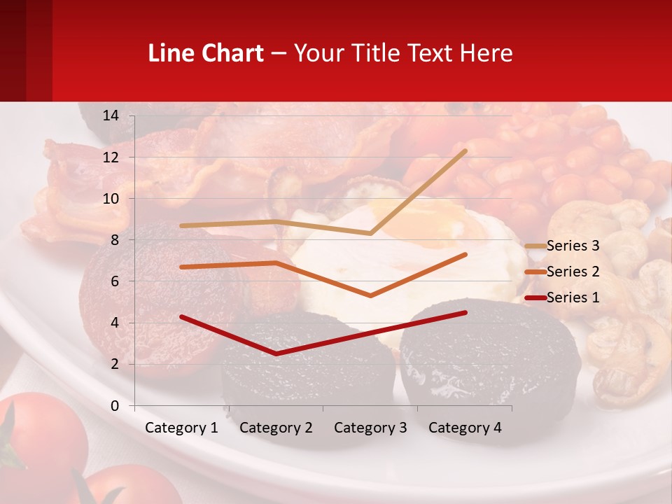 Eat Bacon Sausage PowerPoint Template