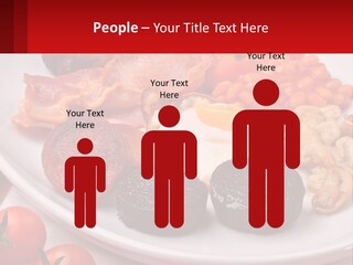 Eat Bacon Sausage PowerPoint Template