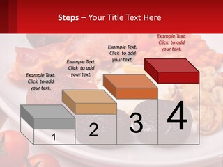 Eat Bacon Sausage PowerPoint Template