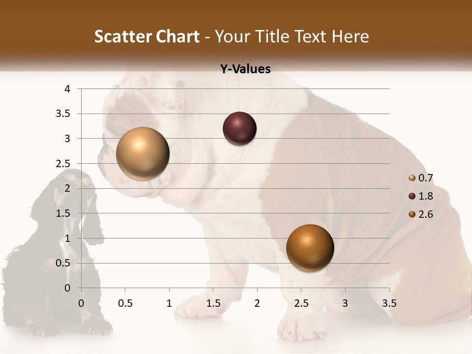 Face English Puppy PowerPoint Template