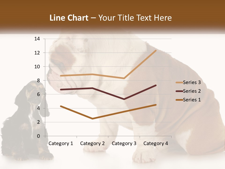 Face English Puppy PowerPoint Template