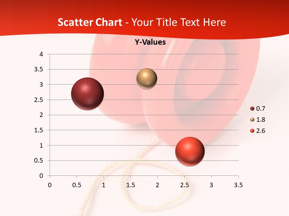 Windup Cutout Spool PowerPoint Template