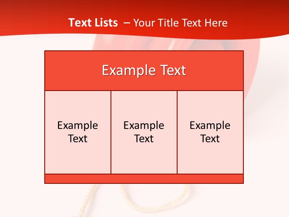 Windup Cutout Spool PowerPoint Template