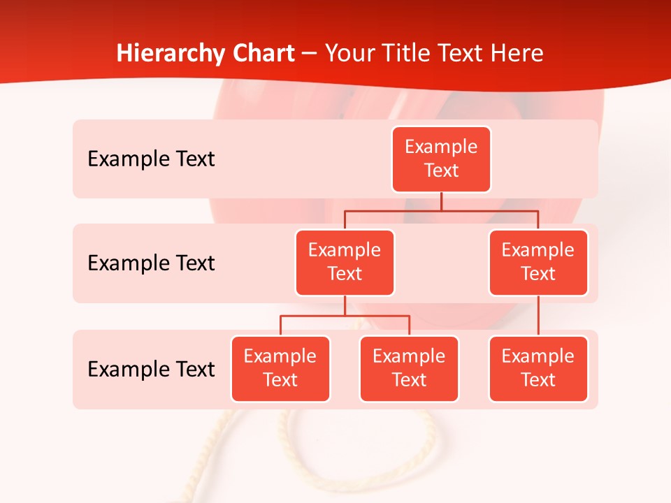 Windup Cutout Spool PowerPoint Template