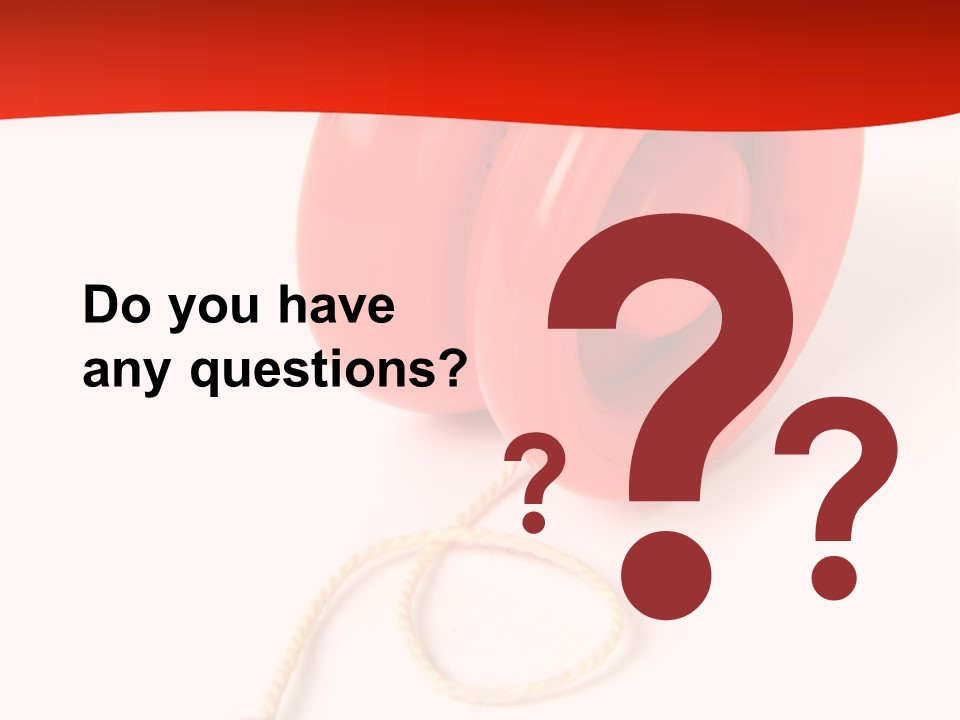 Windup Cutout Spool PowerPoint Template