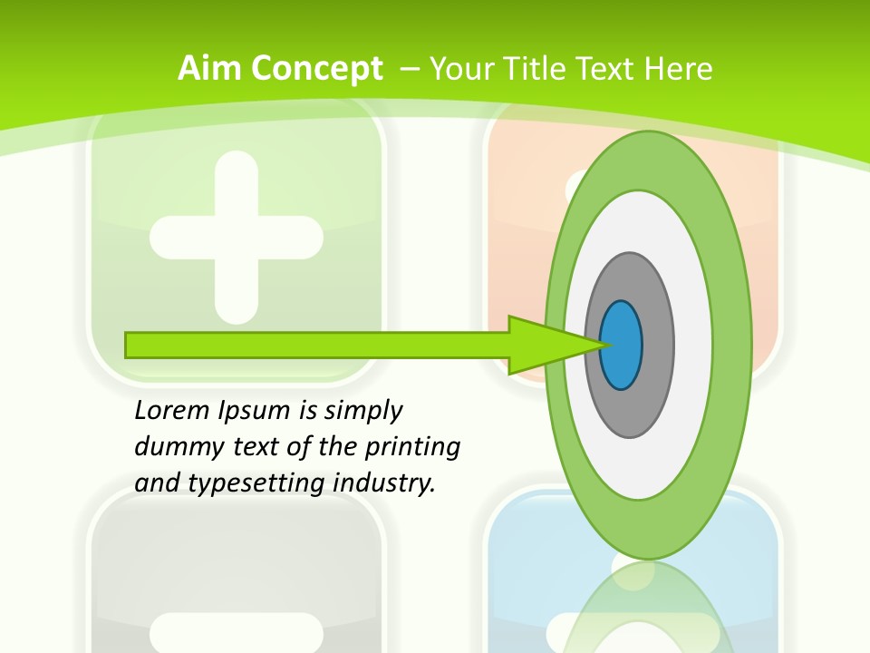 Shot Closeup Plate PowerPoint Template