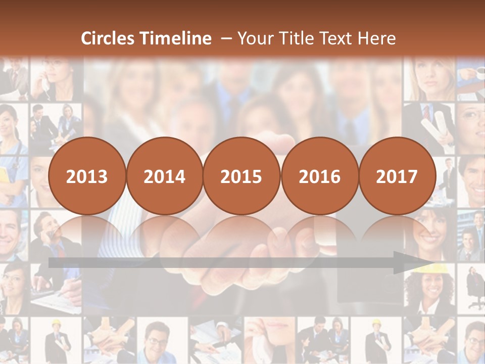 Agent Service Center PowerPoint Template