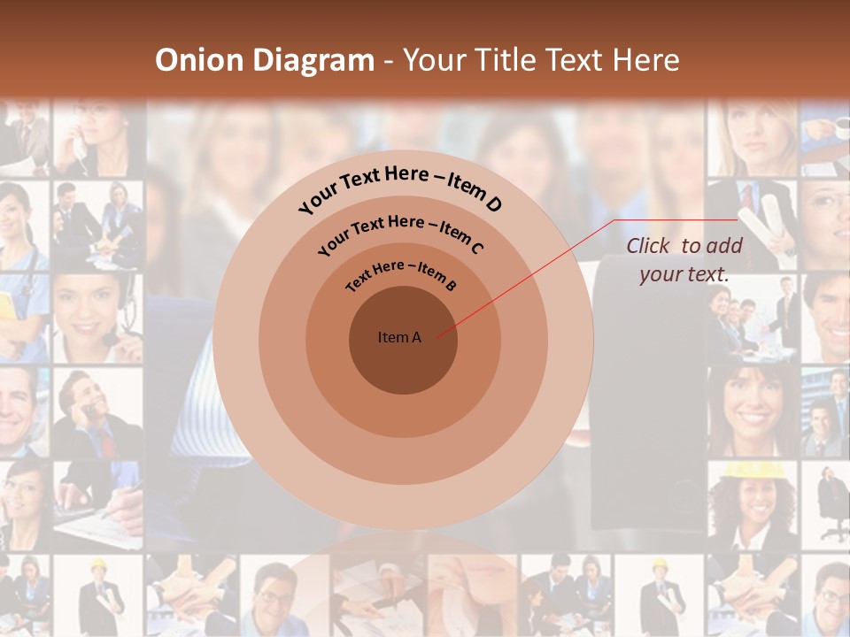 Agent Service Center PowerPoint Template
