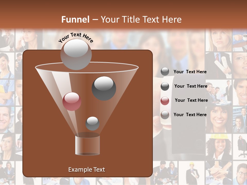 Agent Service Center PowerPoint Template