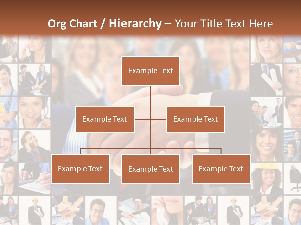 Agent Service Center PowerPoint Template