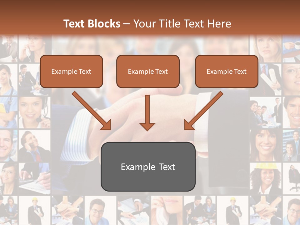Agent Service Center PowerPoint Template