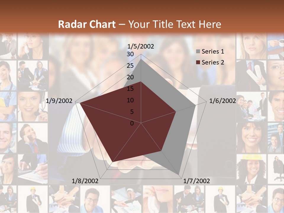 Agent Service Center PowerPoint Template