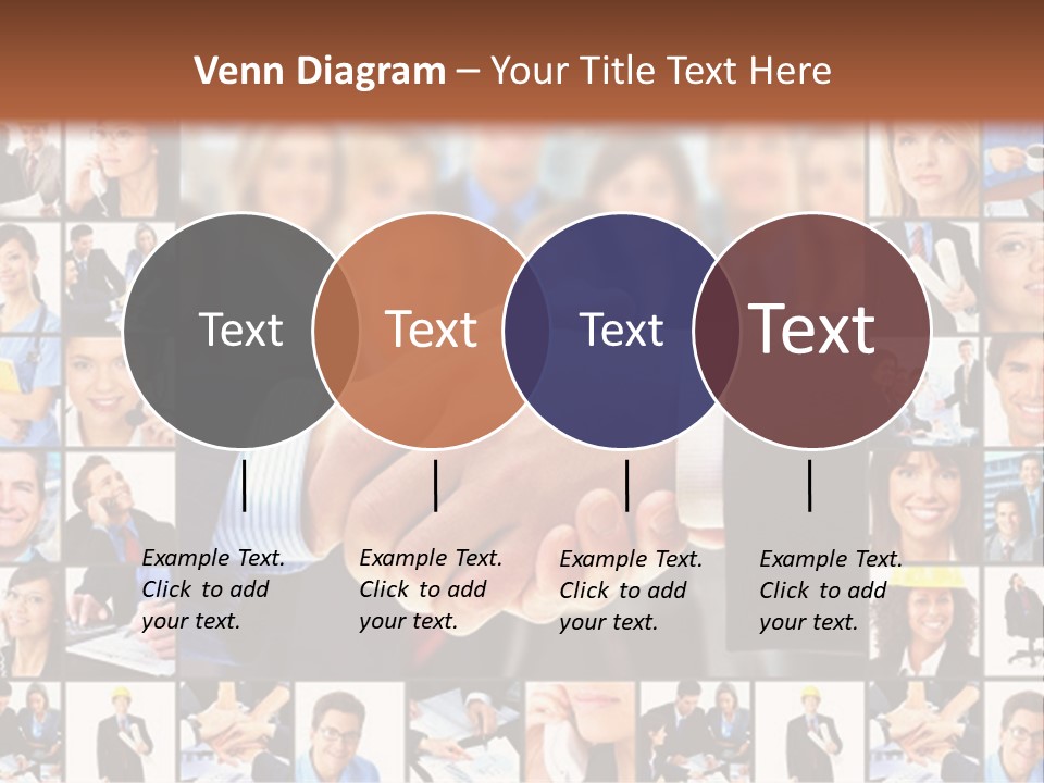 Agent Service Center PowerPoint Template