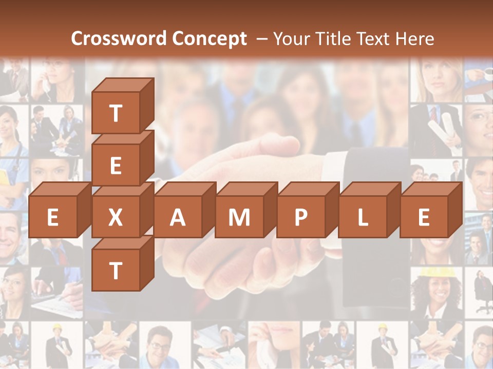Agent Service Center PowerPoint Template